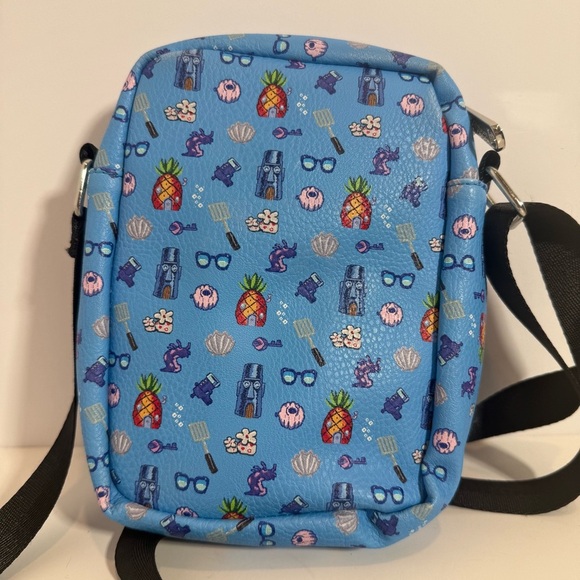 SpongeBob SquarePants Under the Sea Vegan Leather Crossbody Bag - Picture 2 of 5